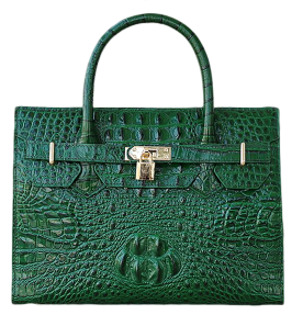 Crocodile leather handbag shoulder bag 86006